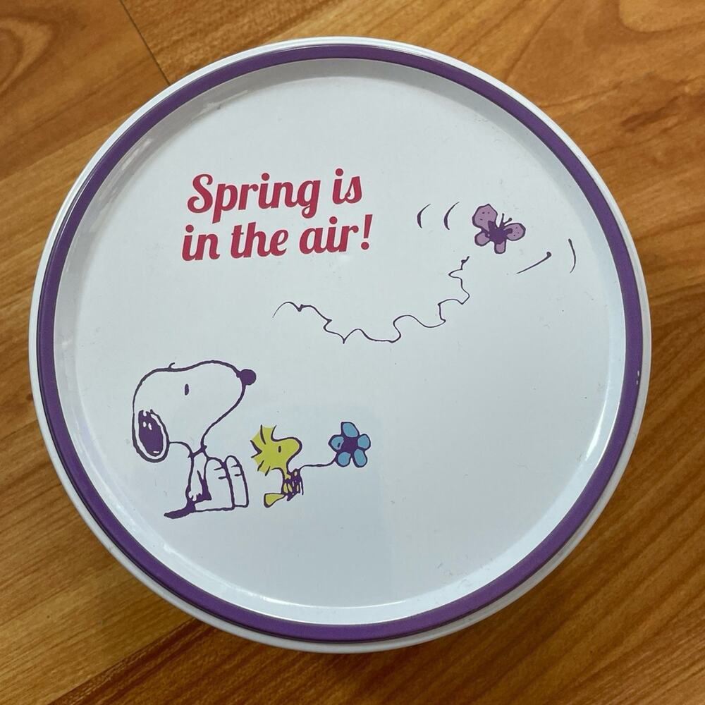 Collectable Snoopy empty tin
